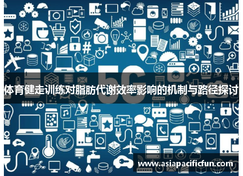 体育健走训练对脂肪代谢效率影响的机制与路径探讨